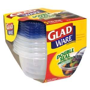  GladWare Side Dish Containers & Lids 5 containers Health 