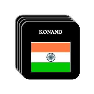  India   KONAND Set of 4 Mini Mousepad Coasters 