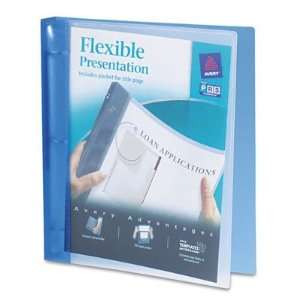   Flexible Round Ring Presentation Binder 1in Case Pack 3: Electronics