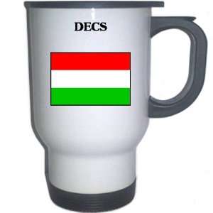 Hungary   DECS White Stainless Steel Mug: Everything 