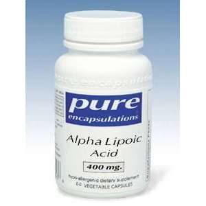 Pure Encapsulations   Alpha Lipoic Acid 400 mg 60 vcaps 
