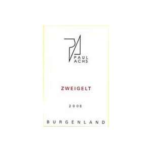  2008 Paul Achs Zweigelt 750ml Grocery & Gourmet Food