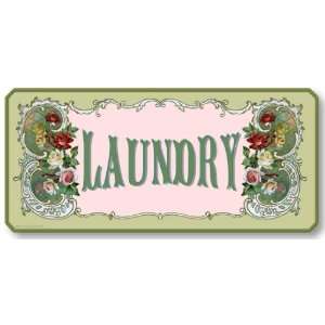  Item 05008 Victorian Style Laundry Plaque Sign: Home 