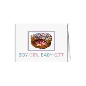  Boy/Girl Baby Gift Twin Baby Shower Gift Card Card: Health 