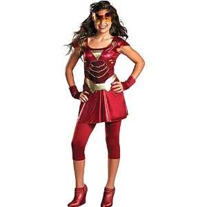  Ironette Ironman 2 Girls Costume Size Medium 7 8: Toys 