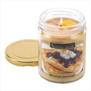  Belgium Waffles Scent Candle: Home & Kitchen