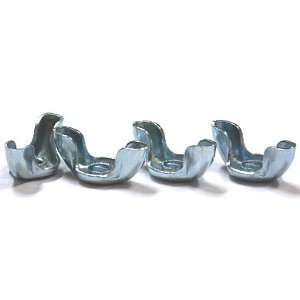 12 24 Stamped Wing Nuts / Steel / Zinc / 2,000 Pc. Carton:  