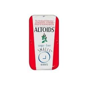 Altoids Smalls Sugar Free Curiously Strong Peppermints   0.50 Oz / Tin 