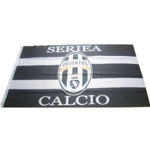   Juventus FC Football Soccer Club Flag 3x5 Feet Patio, Lawn & Garden