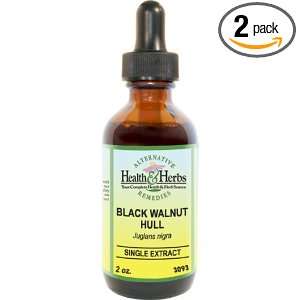 Alternative Health & Herbs Remedies Black Walnut Hulls, 1 Ounce Bottle 