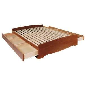  Monterey Queen Platform Bed With 6 Drawers: Home & Kitchen