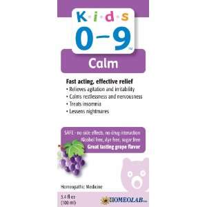  Homeolab Usa Kids 0 9 Calm Syrup, 100ml Bottle., 5.6 Ounce 