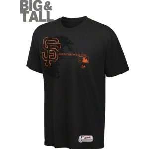   Giants Big & Tall Majestic Black Change T Shirt: Sports & Outdoors
