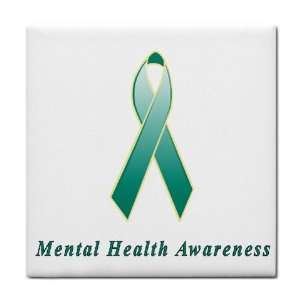  Mental Health Awareness Ribbon Tile Trivet: Everything 