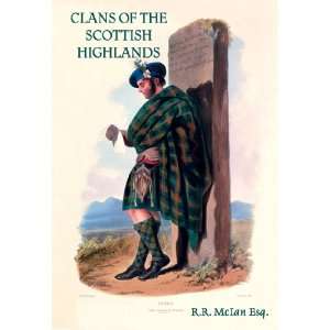  Clans of the Scottish Highlands 20X30 Canvas Giclee