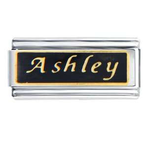  Ashley Name Italian Charms Bracelet Link: Pugster: Jewelry