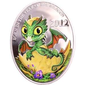  Niue 2012 1$ Lunar Calendar year of the Dragon Baby Dragon 