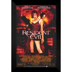  Resident Evil 27x40 FRAMED Movie Poster   Style D 2002 