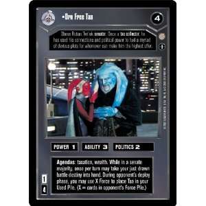  Star Wars CCG Coruscant Common Orn Free Taa: Toys & Games