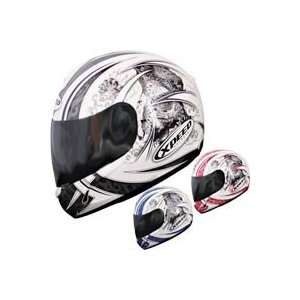  Closeout   Xpeed XP507 Symbol Graphic Helmet Small Red 