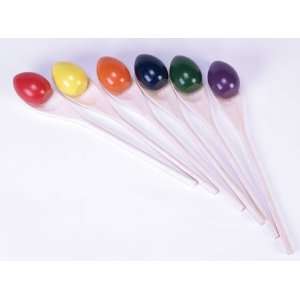 Yellowtails YTN 001 Rainbow Egg and Spoon Set 6 13 Inch L 