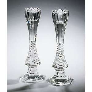   Fascination Candlesticks   Pair   7 inches by Laura B