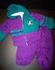 BABY Anaheim MIGHTY DUCKS 2pc WIND SUIT 12 Month INFANT