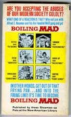 BOILING MAD Paperback   1st SIGNET BOOKS Print (1966)  