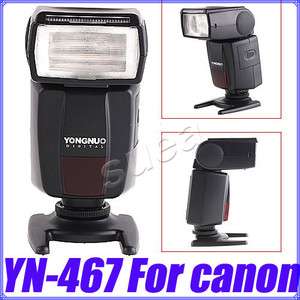 YN 467 TTL Flash Speedlite fr Canon 550D 500D 450D 350D  