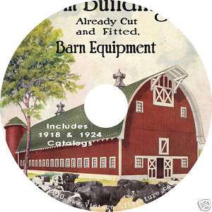  Honor Bilt Barn Plan Catalogs {1918 & 1924} on CD  