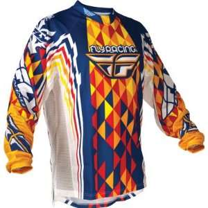   FLY RACING KINETIC YOUTH MX OFFROAD JERSEY DEVIANT SM: Automotive