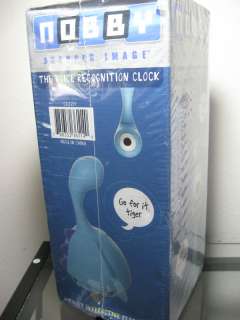 Sharper Image Nobby Voice Recognition Clock ZE001 RARE  