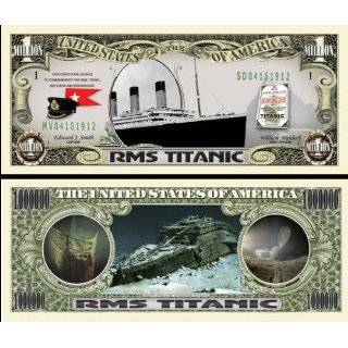 The Titanic Million Dollar Collectible Bill by The Titanic