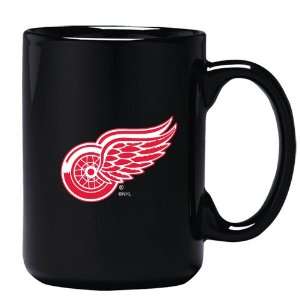  NHL Detroit Redwings El Grande Ceramic Mug (White): Sports 