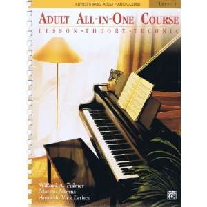  Alfreds Basic Adult All in One Course, Book 1 Everything 