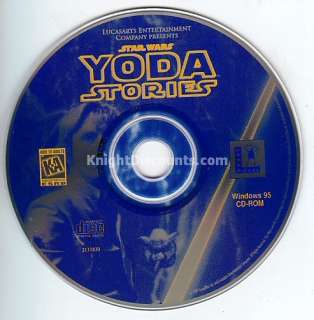YODA STORIES Vintage Lucas Arts PC Game Star Wars NEW 023272311186 