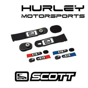 SCOTT Speed Strap Quick Release Helmet Goggle System   Black (212576 