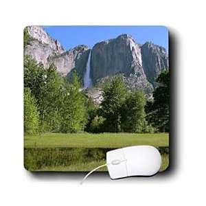   California   Yosemite Falls From Valley   Mouse Pads: Electronics
