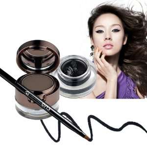   Clio Gel Liner & Eye Brow with K pop Star Hyo Ri #Black Color: Beauty