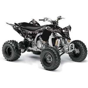   2010 Yamaha YFZ 450 ATV Quad, Graphic Kit   Reaper: Silver: Automotive