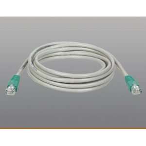  10 ft Cat5e Crossover Cable Gray RJ45M/M: Electronics