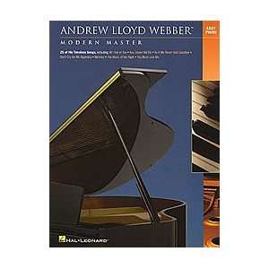  Andrew Lloyd Webber   Modern Master   Easy Piano: Musical 