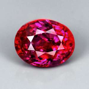 CERTIFIED Natural Gem 1.03ct Oval UNHEATED Pigeons Blood RED RUBY 