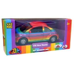  Rainbow VW Beetle: Toys & Games