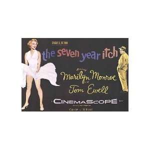  THE SEVEN YEAR ITCH (REPRINT A) Movie Poster