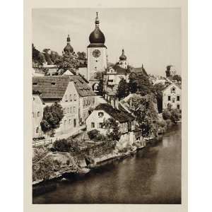  1928 Waidhofen an der Ybbs River Austria Austrian Town 