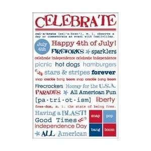   Express Yourself 4th Of July; 6 Items/Order Arts, Crafts & Sewing