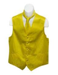   & Accessories Men Suits & Sport Coats Vests Yellow
