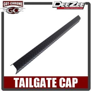 2143B Dee Zee Black Aluminum Tailgate Cap Dodge Ram 2002 2008 