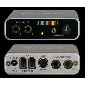  ECHO AUDIOFIRE2 POCKET SIZED FIREWIRE AUDIO ON THE GO 